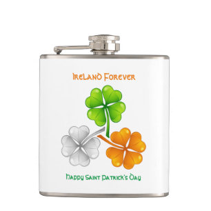 Ierland Forever Lucky Shamrock Heupfles