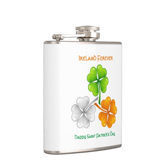 Ierland Forever Lucky Shamrock Heupfles (Rechts)