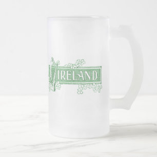 Ierland Frosted Glass Mok
