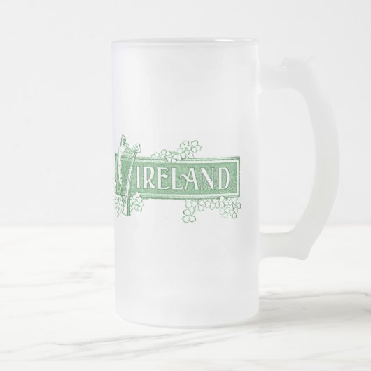 Ierland Frosted Glass Mok (Rechts)