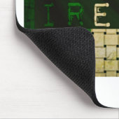 Ierland Geweven Vlag Muismat (Hoek)