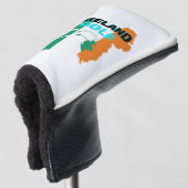 Ierland Golfheadcover (3/4 voorkant)