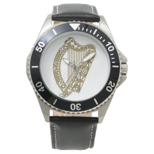 Ierland goudharp waterdicht horloge