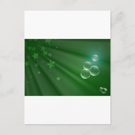 Ierland Green Pattern Art Peace Love Destiny Briefkaart (Voorkant)