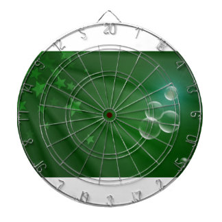 Ierland Green Pattern Art Peace Love Destiny Dartbord