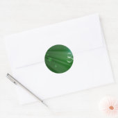Ierland Green Pattern Art Peace Love Destiny Ronde Sticker (Envelop)