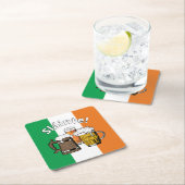 IERLAND Groot Iers bier Sláinte! Kartonnen Onderzetters (Insitu)