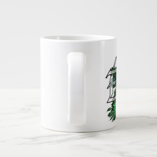 Ierland Grote Koffiekop (Achterkant)