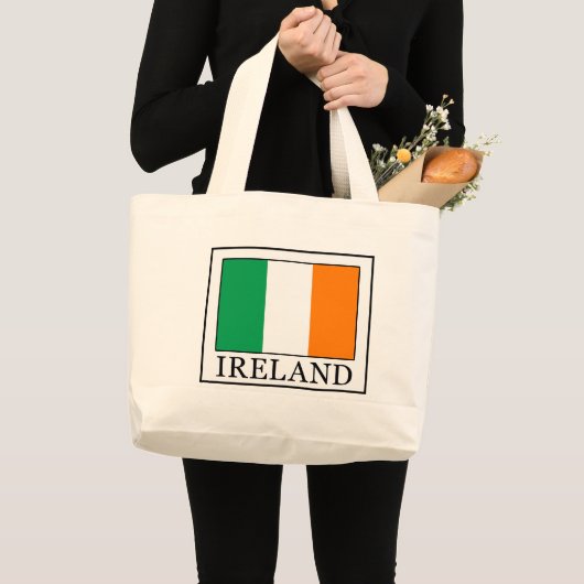 Ierland Grote Tote Bag (Voorkant (product))