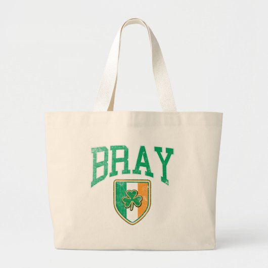 Ierland Grote Tote Bag (Voorkant)