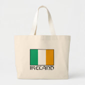 Ierland Grote Tote Bag (Voorkant)