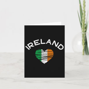 Ierland Hart St Patricks Trotse Ierse Vlag Roots H Kaart