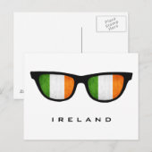 Ierland heeft aangepaste tekst en kleuren-briefkaa briefkaart (Voorkant / Achterkant)