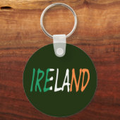 Ierland heeft de Ierse vlag overboord gezet Sleutelhanger (Voorkant)