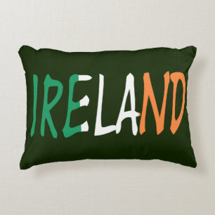 Ierland heeft de vlag van Ierland overboord gezet Accent Kussen