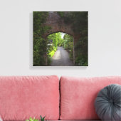 Ierland, het Dromoland Castle heel groen Canvas Afdruk (Insitu (Woonkamer))