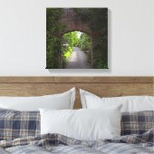 Ierland, het Dromoland Castle heel groen Canvas Afdruk (Insitu (Slaapkamer))