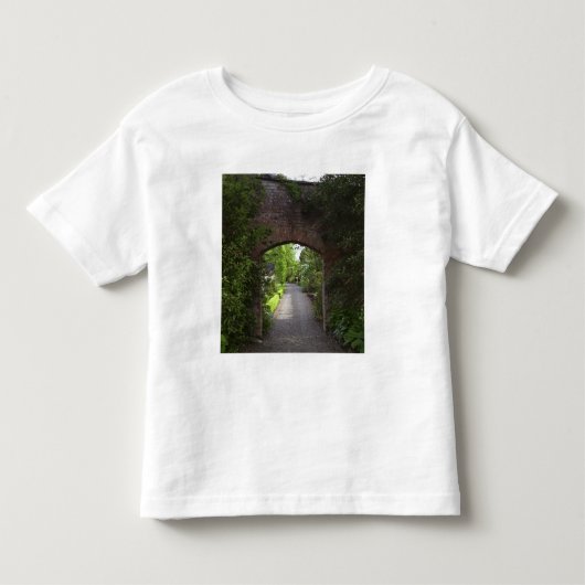 Ierland, het Dromoland Castle heel groen Kinder Shirts (Voorkant)