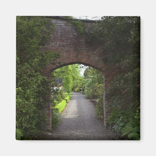 Ierland, het Dromoland Castle heel groen Magneet (Voorkant)