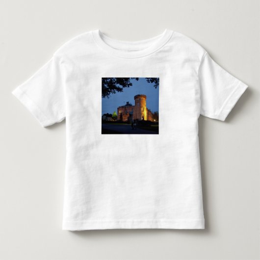 Ierland, het Dromoland Castle verlicht in de schem Kinder Shirts (Voorkant)