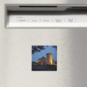 Ierland, het Dromoland Castle verlicht in de schem Magneet (Insitu (Vaatwasser))