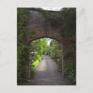 Ierland, het kasteel van Dromoland zeer groen Briefkaart