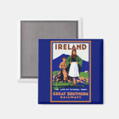 Ierland ~ Het land van de externe jeugd Magneet (Voorkant / Achterkant)