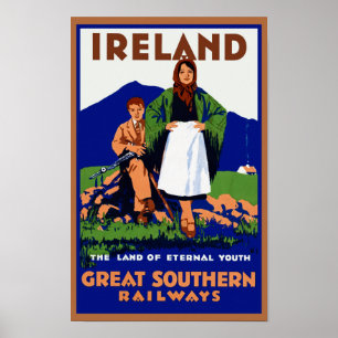 Ierland ~ Het land van de externe jeugd Poster