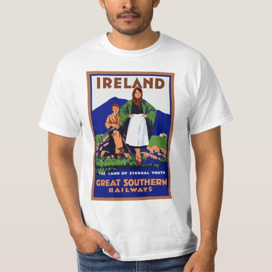 Ierland ~ Het land van de externe jeugd T-shirt (Voorkant)