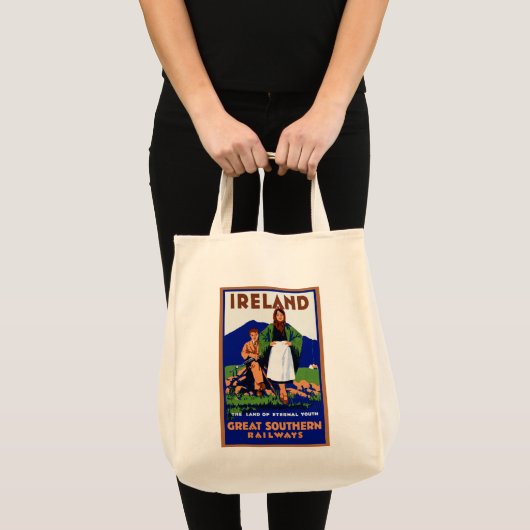Ierland ~ Het land van de externe jeugd Tote Bag (Voorkant (product))