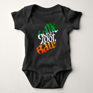 Ierland Home of Gaelic Football Baby Grow Romper