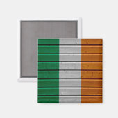 Ierland Houten Plank Textuur Magneet (Voorkant / Achterkant)