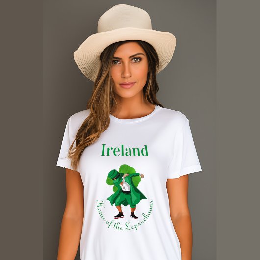 Ierland Huis van de Leprechauns St Patrick's Day T-shirt