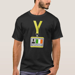 Ierland ID-Kaart het meest geweldige Iers T-shirt
