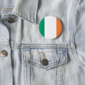 Ierland, Ierland Ronde Button 5,7 Cm (In situ)