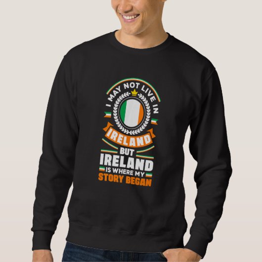 Ierland Ierland - Vlaggenprijslijst Trui (Voorkant)