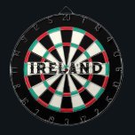 IERLAND Iers oud klassiek ontwerp Dartbord<br><div class="desc">IERLAND Iers Old Classic Design Dart Board</div>