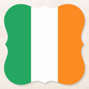Ierland (Iers) Vlag Kartonnen Onderzetters