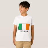 Ierland (Iers) Vlag T-shirt (Voorkant volledig)