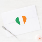 Ierland - Ierse nationale vlag Hart Sticker (Envelop)