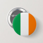 Ierland - Ierse nationale vlag Ronde Button 5,7 Cm (Voorkant /achterkant)