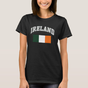 Ierland Ierse Vlag Erfgoed Wortels Afkomst Cadeau T-shirt