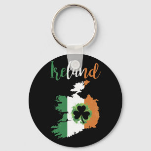  Ierland Ierse vlag Groen St Patrick's Day Sleutelhanger