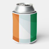 Ierland, Ierse vlag, Ierse vlag, Ik hou van Ierlan Blikjeskoeler (Blikje Achterkant)