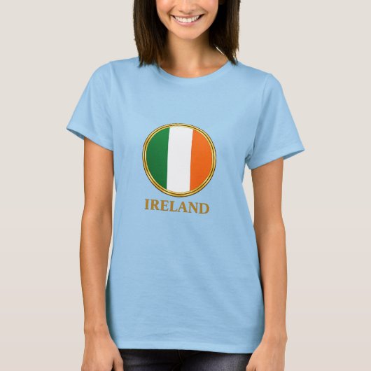 Ierland - Ierse vlag T-shirt (Voorkant)