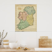Ierland in 1810 poster (Keuken)
