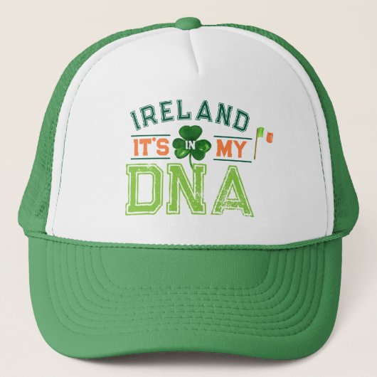 Ierland in mijn DNA | St. Patrick's Day Trucker Pet (Voorkant)