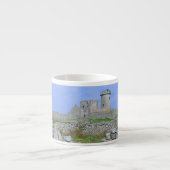 Ierland, Inishmore, Aran-eiland, Dun Aengus Fort Espresso Kop (Voorkant)