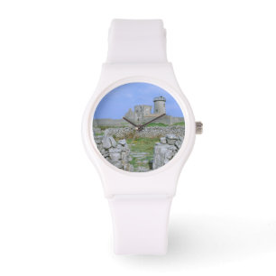 Ierland, Inishmore, Aran-eiland, Dun Aengus Fort Horloge