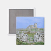 Ierland, Inishmore, Aran-eiland, Dun Aengus Fort Magneet (Voorkant / Achterkant)